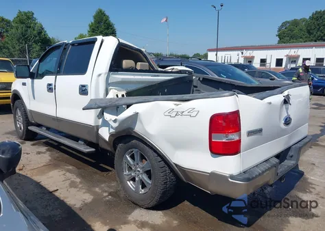 2006 Ford F150 Supercrew из США, поврежденный, VIN 1FTPW14536FA47604